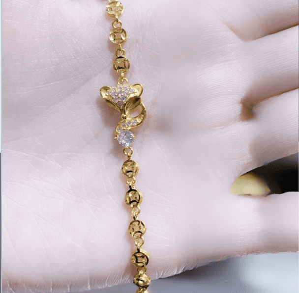Lắc tay hồ ly vàng 24k biểu tượng may mắn, tài lộc và hạnh phúc
