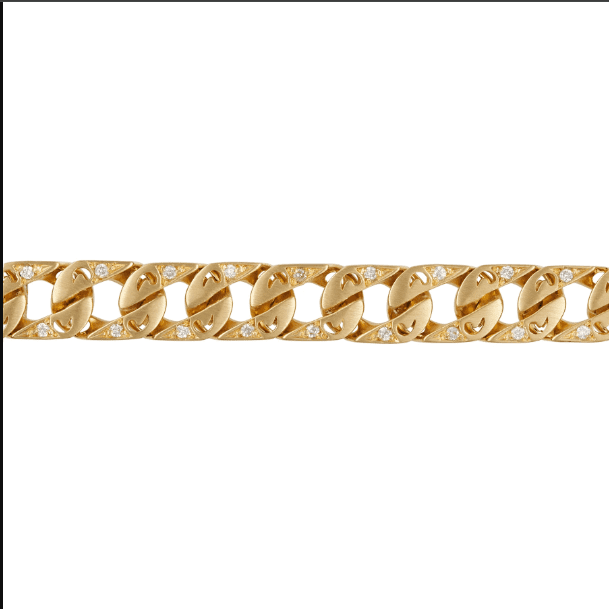Lắc tay nam vàng 18k 2 cây thể hiện phong cách, cá tính và đẳng cấp của người đeo 1