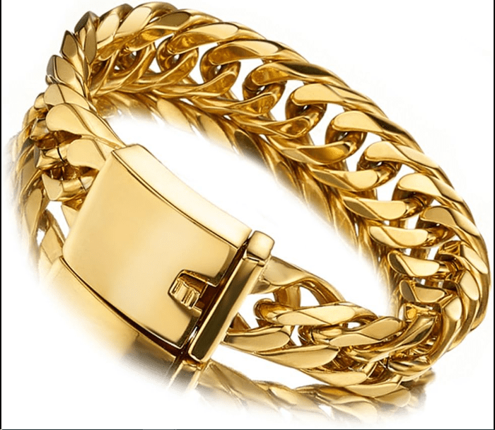 Lắc tay nam vàng 18k 5 cây mang đến sự sang trọng mà còn thể hiện đẳng cấp của người đeo
