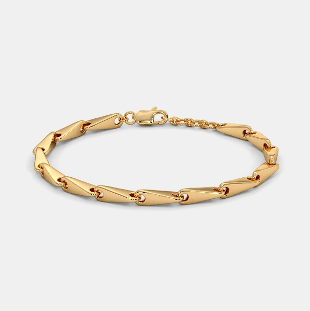 Lắc tay trơn vàng 18k biểu tượng của sự tinh tế và sang trọng