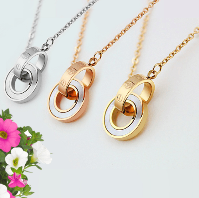 Mặt dây chuyền nhẫn phong cách độc đáo và phong thủy