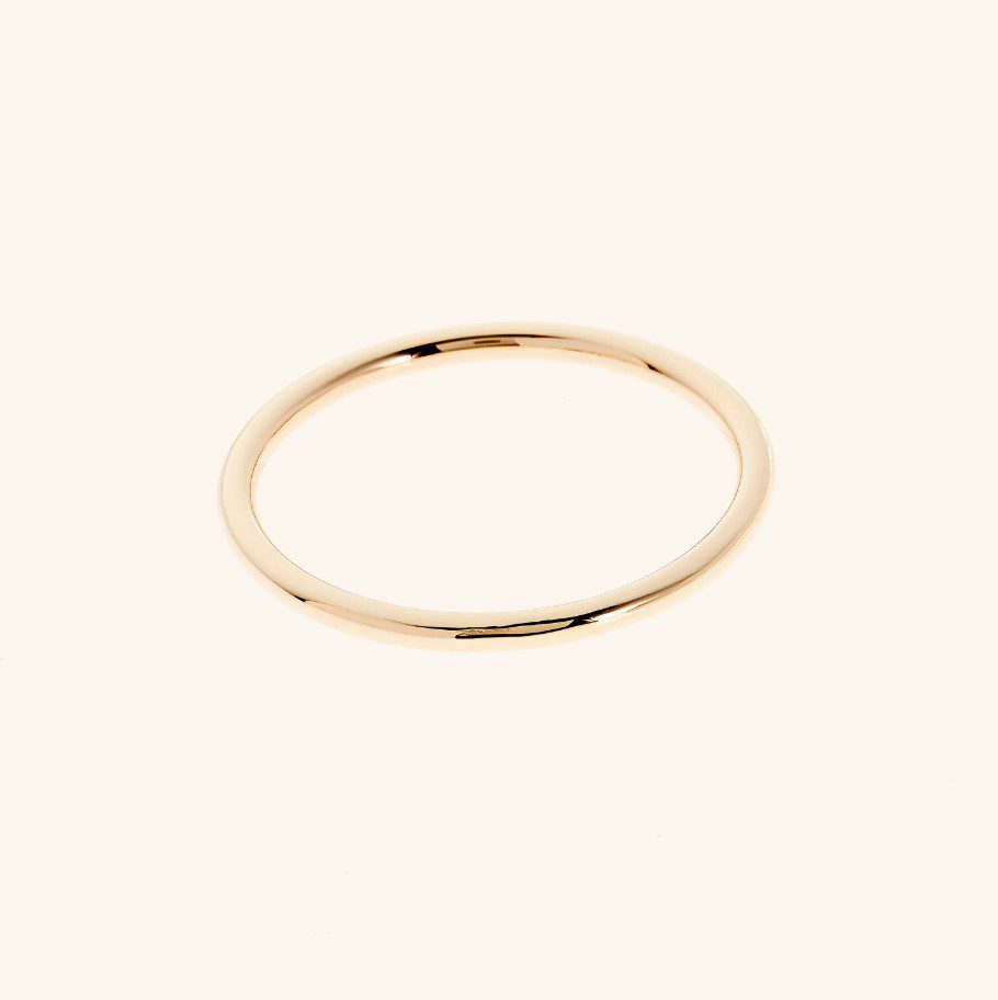 Nhẫn mỏng Biểu tượng của sự tinh tế và phong cách tối giản