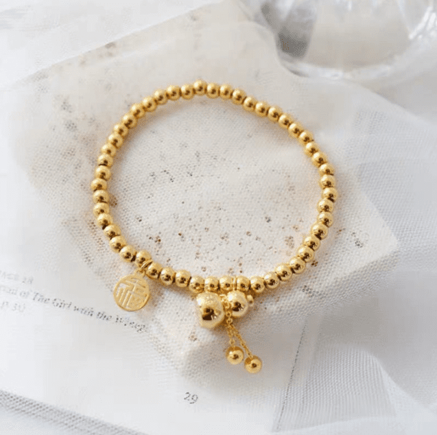 Vòng tay lắc bi vàng 18k biểu tượng của sự quý phái và đẳng cấp