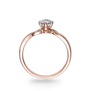 Nhẫn cầu hôn 14K CZ Love You To The Moon