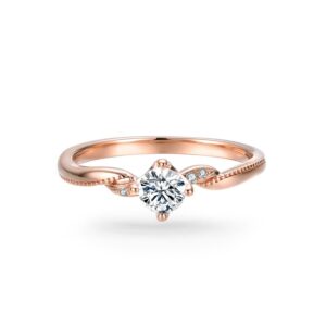 Nhẫn cầu hôn 14K CZ Love You To The Moon