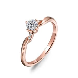 Nhẫn cầu hôn kim cương Love You To The Moon