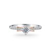 Nhẫn cầu hôn 14K CZ Jasmine