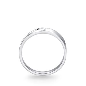 Nhẫn cưới nam 14K CZ Riley