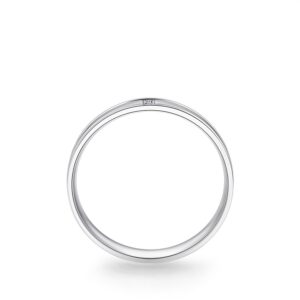 Nhẫn cưới nam 14K CZ Our Love