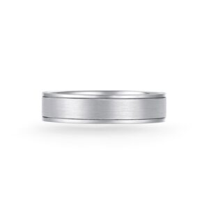 Nhẫn cưới nam 14K CZ Ace