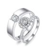 Cặp Nhẫn Cưới Bạch Kim Kim Cương Brody’s Promise