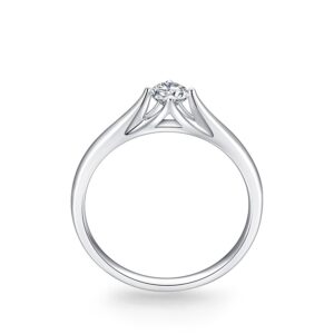 Nhẫn cầu hôn 14K Kim Cương Lab-grown My Lily of the Valley