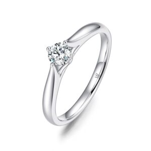 Nhẫn cầu hôn 14K Kim Cương Lab-grown My Lily of the Valley