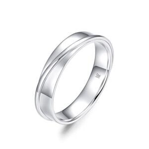 Nhẫn cưới nam 14K Kim Cương Lab-grown Enjoy Love