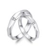 Cặp Nhẫn Cưới 14K Kim Cương Freedom
