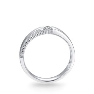 Nhẫn cưới nữ Bạch Kim Kim Cương The Smiths