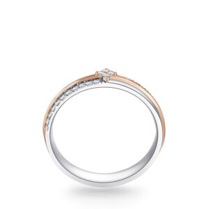 Nhẫn cưới nữ 14K Kim Cương The Marleys