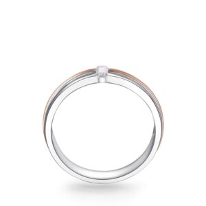 Nhẫn cưới nam 18K Kim Cương The Marleys