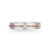 Nhẫn cưới nam 18K Kim Cương The Marleys
