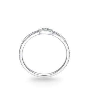 Cặp Nhẫn Cưới 14K CZ The Mikels