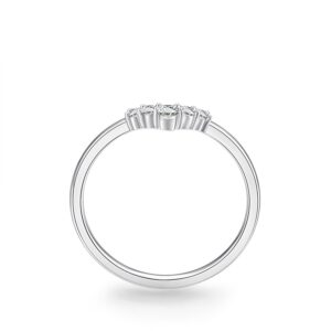 Nhẫn Cưới Nữ 10K CZ The Kings