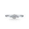 Nhẫn cầu hôn 14K CZ My Three Whishes