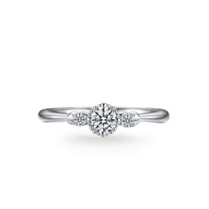 Nhẫn cầu hôn 14K CZ My Three Whishes
