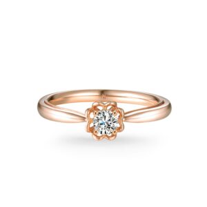 Nhẫn Cầu Hôn 18K Kim Cương Lovely Whisper