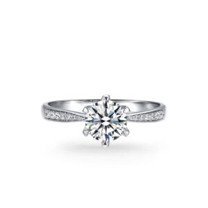 Nhẫn Cầu Hôn 14K CZ My World