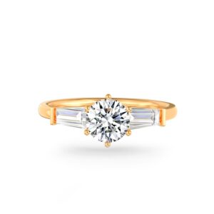 Nhẫn Cầu Hôn 14K CZ My Violet