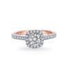 Nhẫn Cầu Hôn 18K Kim Cương Kiran