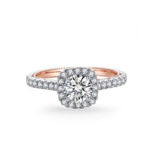 Nhẫn Cầu Hôn 18K Kim Cương Kiran