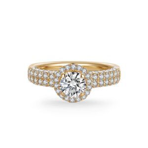 Nhẫn Cầu Hôn 18K Kim Cương Hikari