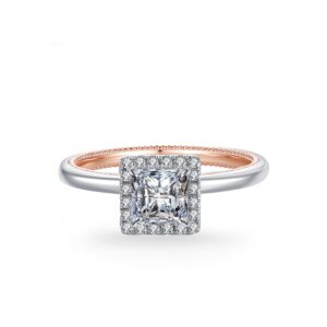 Nhẫn Cầu Hôn 18K Kim Cương Sunny