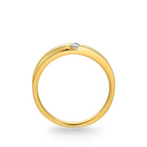 Nhẫn cưới nữ 14K Kim Cương Lab-grown Portofino