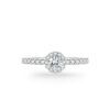 Nhẫn cầu hôn 10K CZ Aura