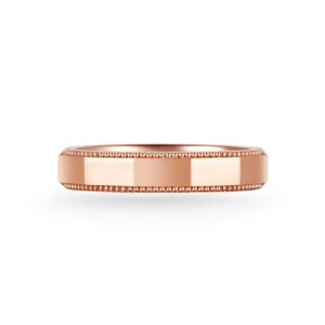 Nhẫn cưới nam 14K Kim Cương Caro