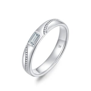 Nhẫn cưới nam 14K Kim Cương Lab-grown Amatiel