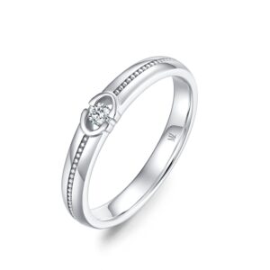 Nhẫn cưới nữ 18K Kim Cương Definitely You