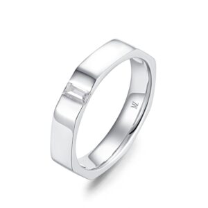 Nhẫn Cưới Nam 10K CZ Montreal