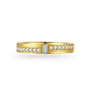 Nhẫn cưới nữ 10K CZ Sweety