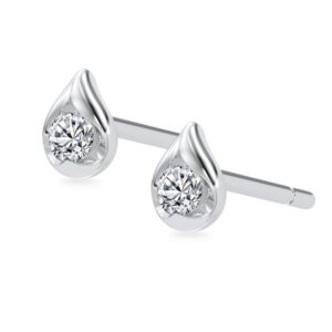 Hoa Tai Vàng 10K CZ Dew