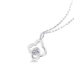 Mặt Dây Chuyền Vàng 10K CZ Ariel