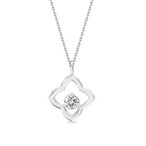 Mặt Dây Chuyền Vàng 10K CZ Ariel