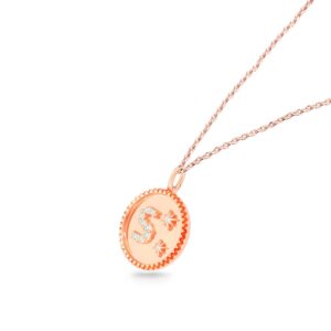 Mặt dây chuyền 10K CZ Stella