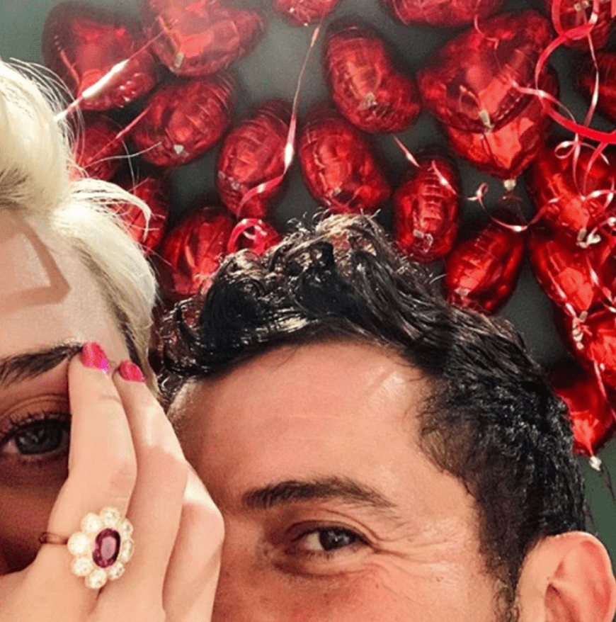 Mẫu nhẫn đính hôn của Katy Perry