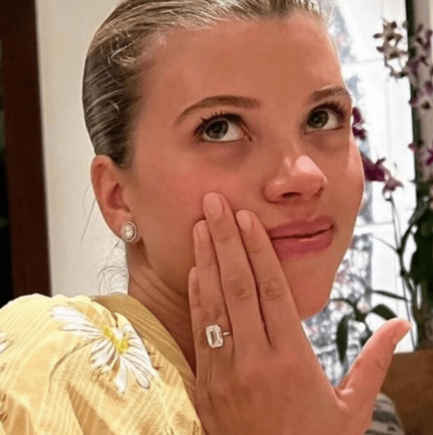 Mẫu nhẫn đính hôn của Sofia Richie