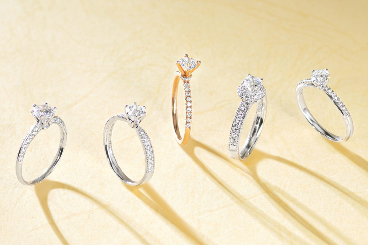 các loại nhẫn cầu hôn