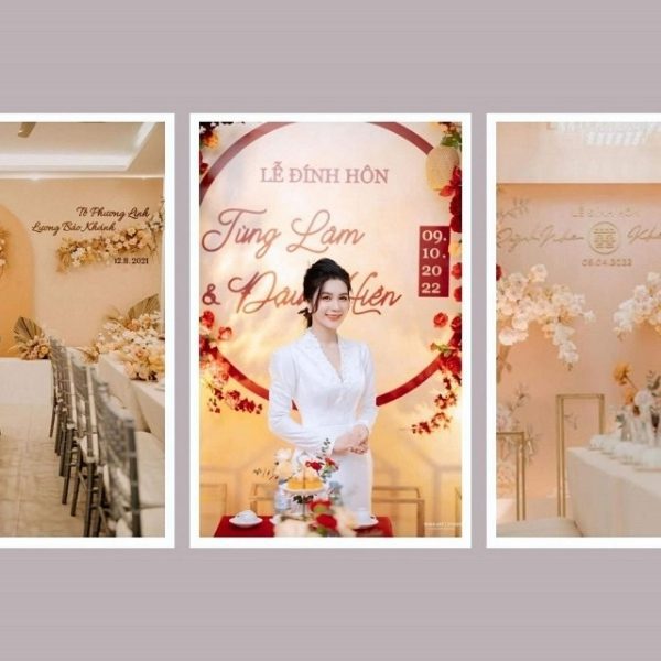 Trình tự tổ chức lễ đính hôn theo truyền thống