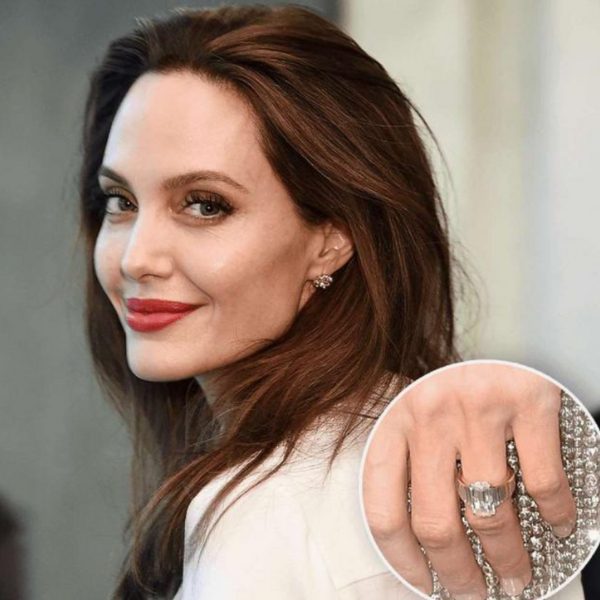 Nhẫn cưới kim cương của Angelina Joline và Brad Pitt